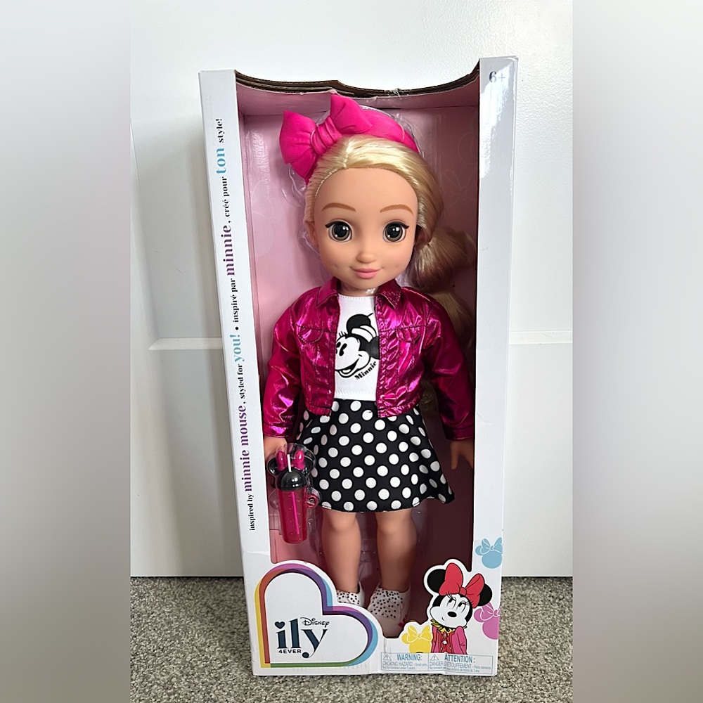 Disney ily 4ever 18” doll inspired by Minnie Mouse